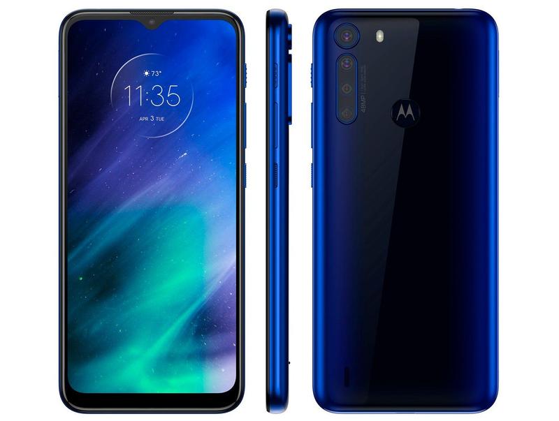 Smartphone Motorola One Fusion 64GB Azul Safira